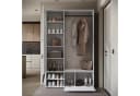 HOME AFFAIRE Garderobe DINO mit Spiegel, Sitzbank, weiß Bild 5