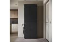 DINO Schuhschrank 70x190x33 cm - Graphit schwarz matt Bild 1