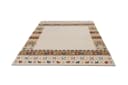 THEKO Wollteppich Gabbeh Rahmen Beige 60x90 cm Bild 4