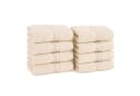 OTTO home Gästehandtuch-Set Finnja 8-tlg. Beige 30x50cm Frottier 550g/m² Bild 2