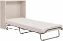 Home affaire Schrankbett Sognum Beige Wandklappbett mit Matratze Bild 2