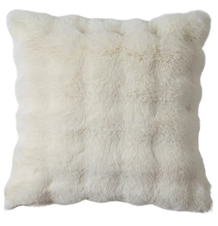 OTTO home Kissenbezug Briee Premium 2er Set Beige Fell-Optik - Bild 2
