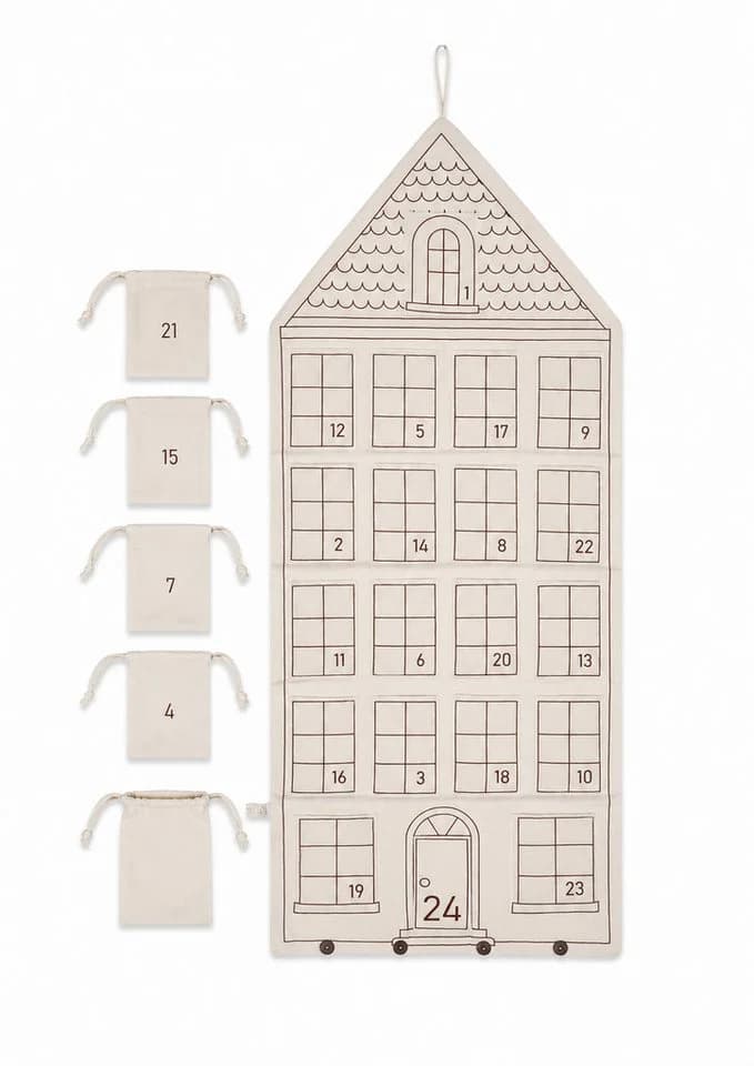 homsy by Ana Johnson Adventskalender Jolsy Beige Hausdesign