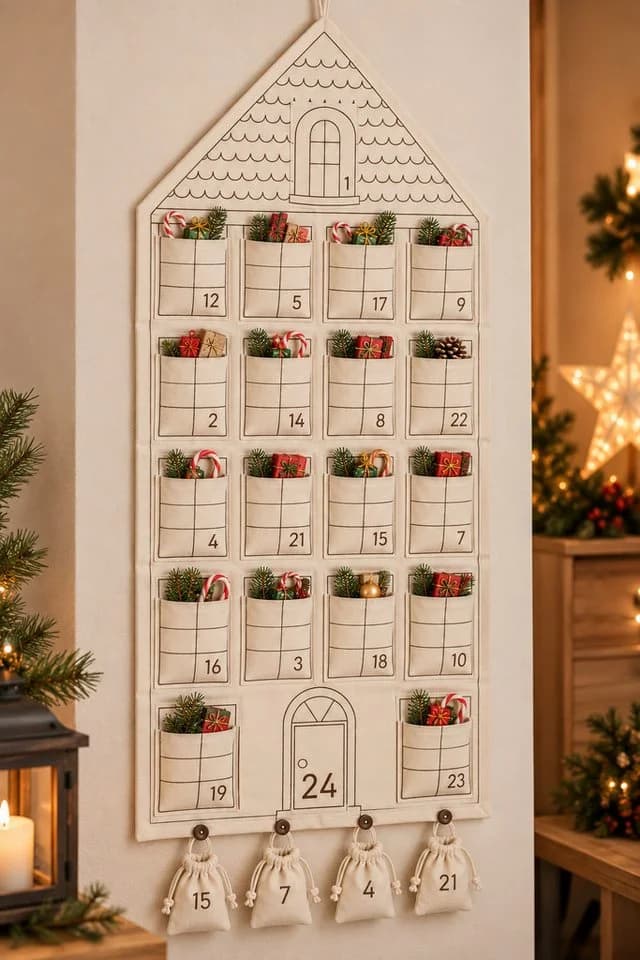 homsy by Ana Johnson Adventskalender Jolsy Beige Hausdesign - Bild 2