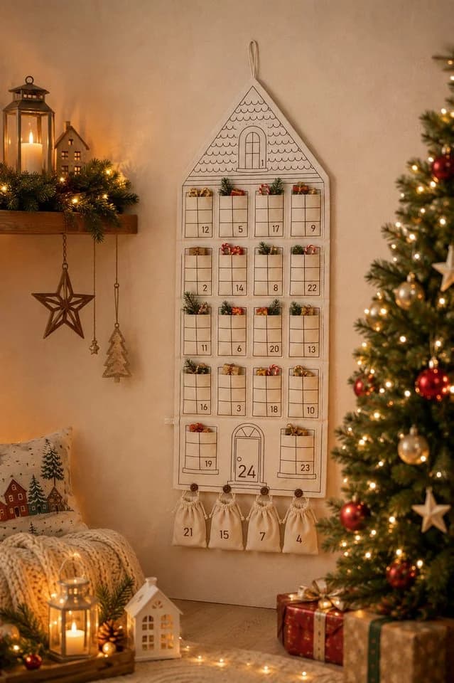 homsy by Ana Johnson Adventskalender Jolsy Beige Hausdesign - Bild 3