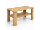 OTTO home Couchtisch CT 2 mit Ablage weiß Hochglanz oder Artisan-Dekor Bild 4
