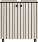 welltime Waschbeckenunterschrank Amrum Grau Rollbar Bild 5