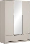 HOME AFFAIRE Spirit Kleiderschrank mit Spiegel und Schublade Kaschmir Bild 1