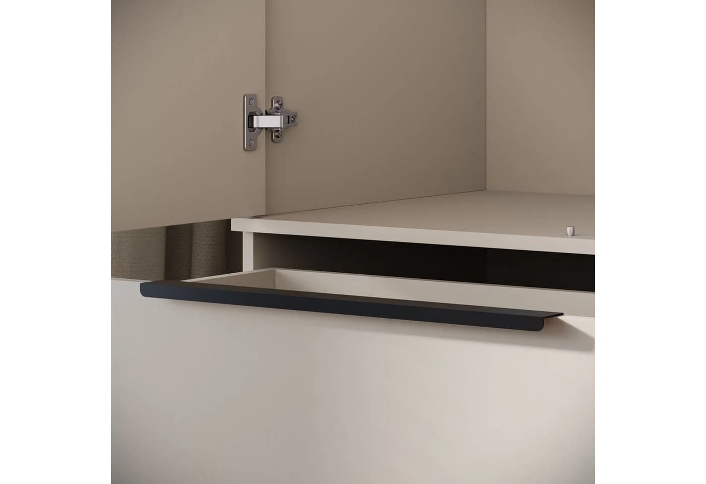 HOME AFFAIRE Spirit Kleiderschrank mit Spiegel und Schublade Kaschmir - Bild 5