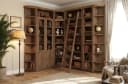 OTTO home Bibliothek Soeren 7-tlg. Set Massivholz Braun Bild 2