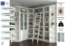 OTTO home Bibliothek Soeren 7-tlg. Set Massivkiefer Weiß Bild 3