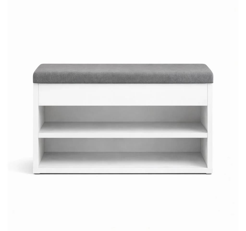 OTTO HOME Schuhbank Schuchschrank 60 Weiß mit Sitzkissen - Bild 5