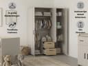OTTO home Babyzimmer-Komplettset Rieke Grau Holzwerkstoff 4-tlg. Bild 1