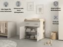 OTTO home Babyzimmer-Komplettset Rieke Grau Holzwerkstoff 4-tlg. Bild 3
