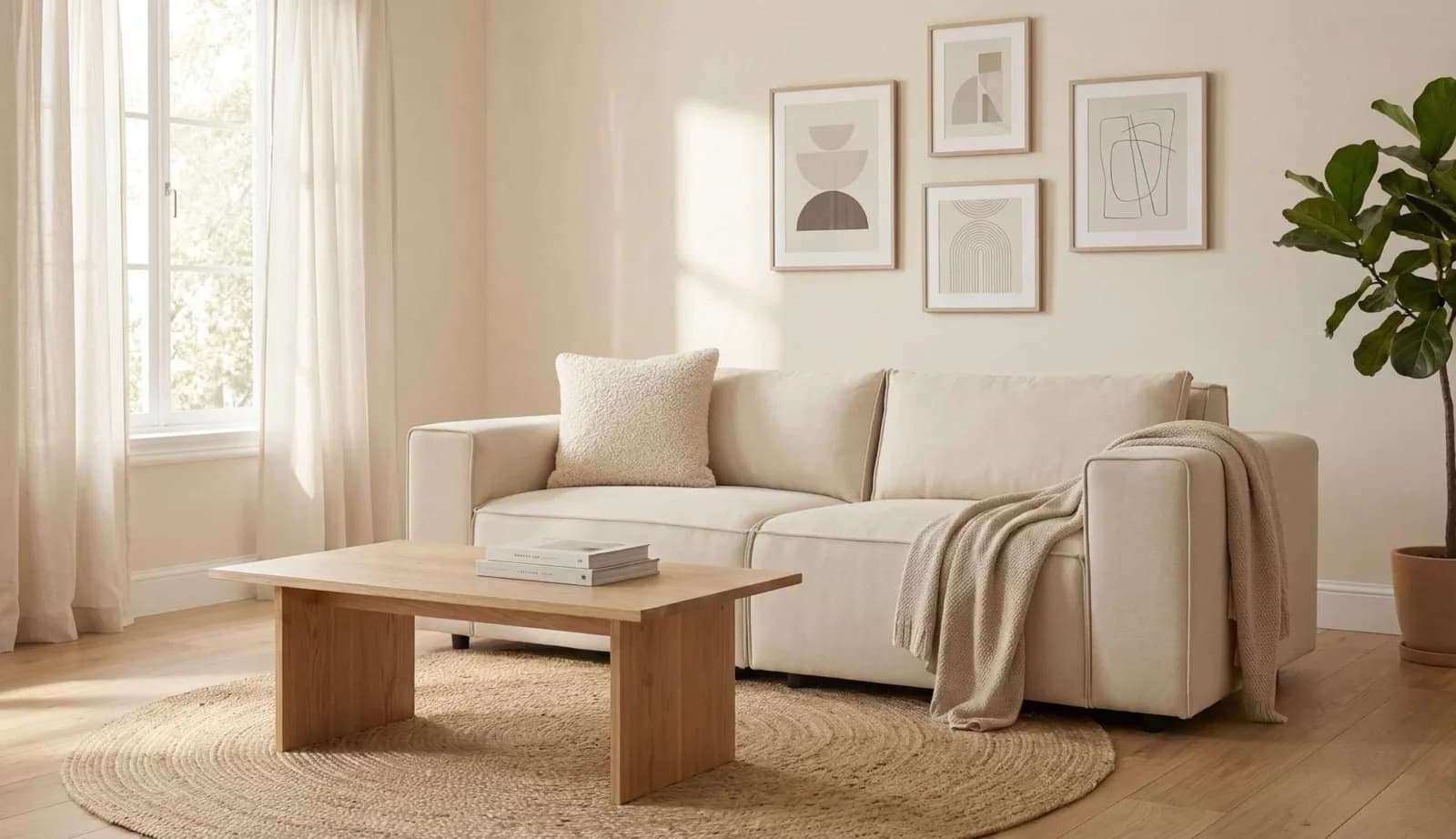 OTTO HOME Jorrena 2-Sitzer Sofa beige Chenille