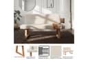 OTTO home Essbank Mellio 3-Sitzer Anthrazit Eiche massiv Bild 3