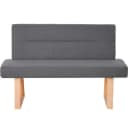OTTO home Essbank Mellio 3-Sitzer Anthrazit Eiche massiv Bild 4