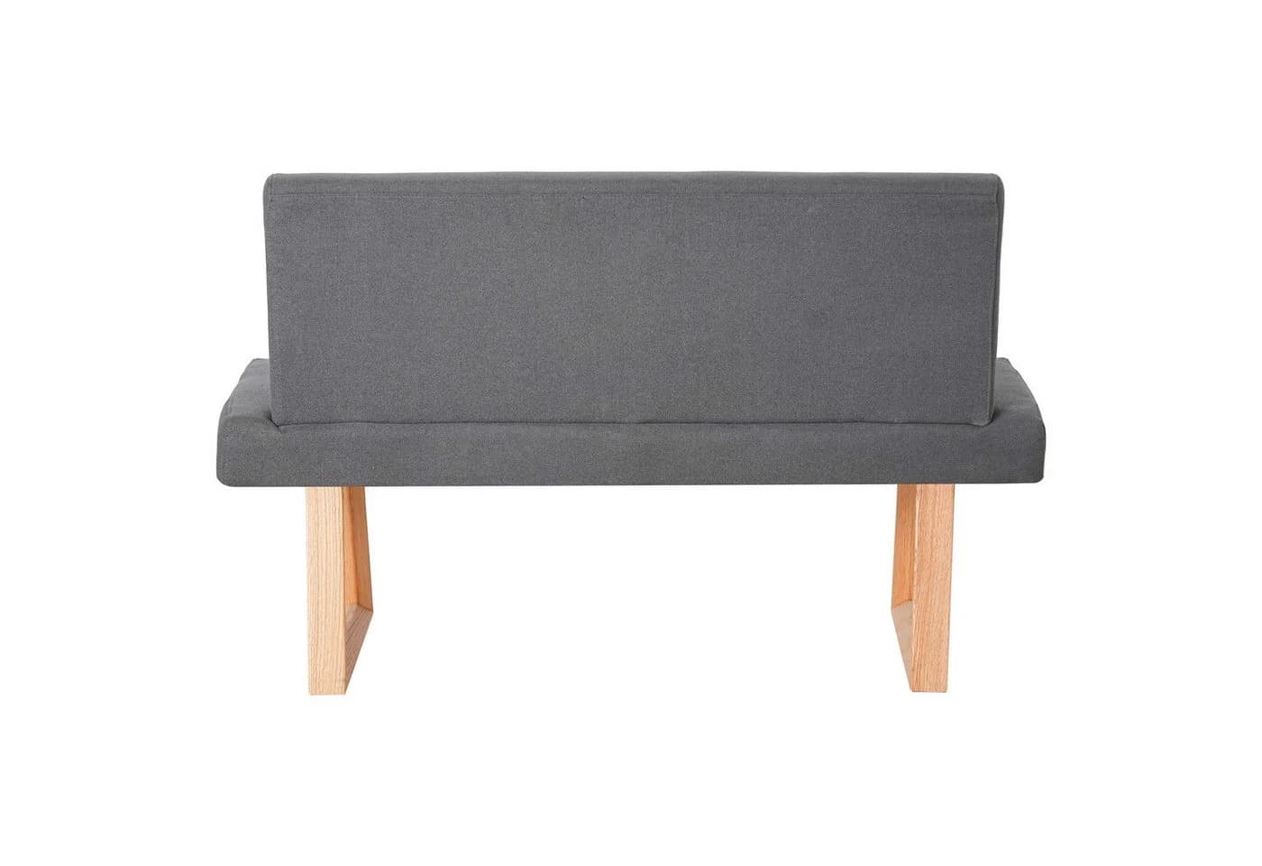 OTTO home Essbank Mellio 3-Sitzer Anthrazit Eiche massiv - Bild 5