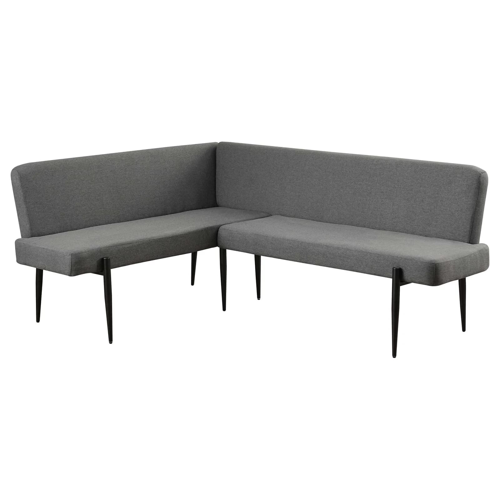 Eckbank Frida OTTO HOME Anthrazit Schwarz 210x160cm