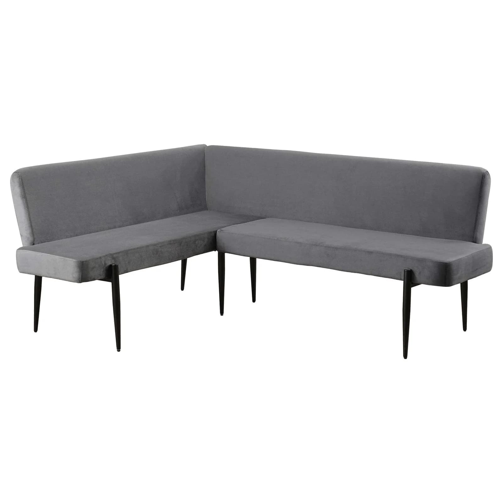 Eckbank Frida OTTO HOME Anthrazit Schwarz 210x160cm