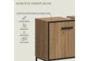 Welltime Waschbeckenunterschrank LOCRI Modern Artisan Oak Schwarz Bild 5