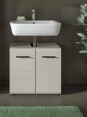welltime Waschbeckenunterschrank FLORENZ Beige 60cm Bild 1
