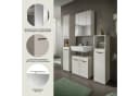 welltime Badezimmer-Set 4-tlg. Beige Hochschrank WBU Spiegelschrank Standschrank Bild 3
