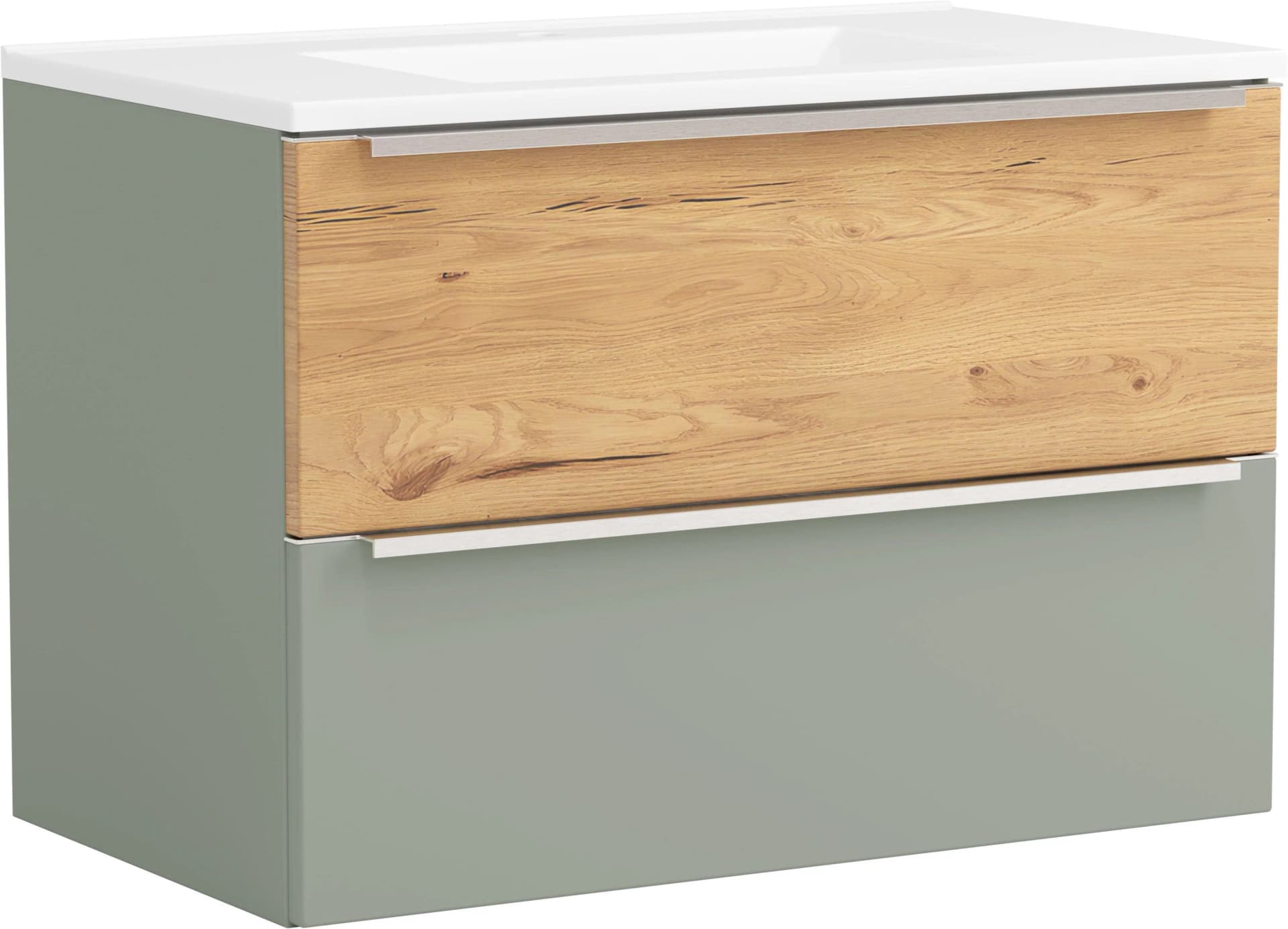 WELLTIME Waschtisch TRIENT mit Mineralgussbecken und Softclose