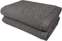 OTTO home Duschtücher Corrin Grau 70x140cm 500g/m² Baumwolle Bild 2