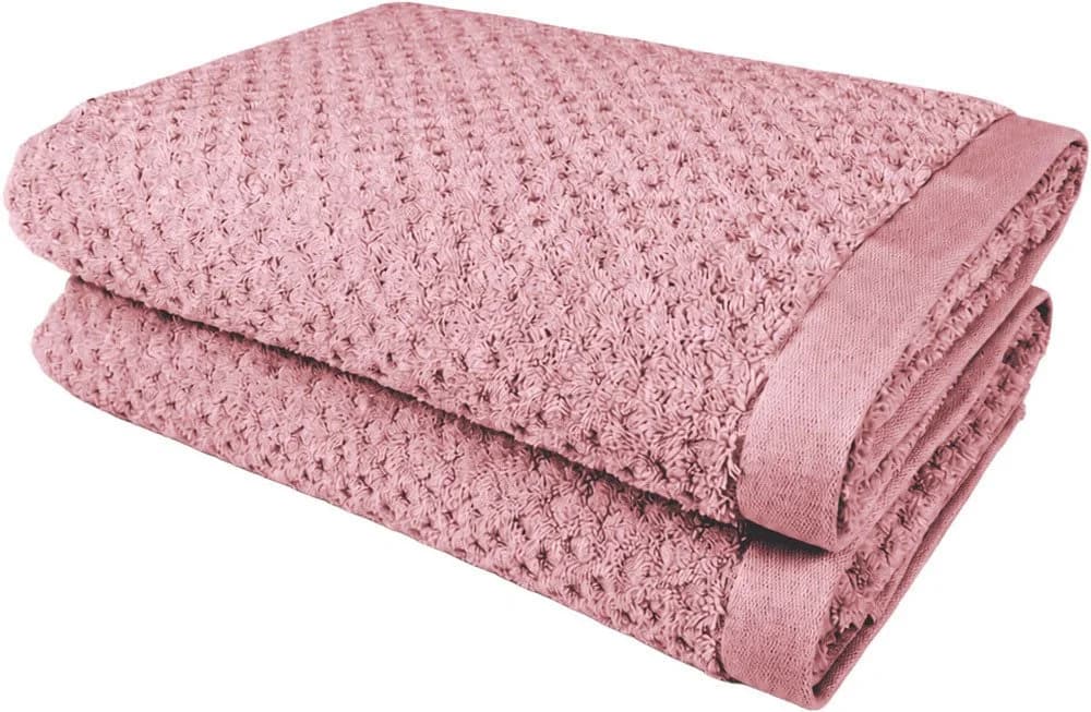 OTTO home Duschtücher Corrin 70x140cm Rosa 500g/m² Baumwolle - Bild 2
