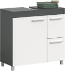 WELLTIME HANO Waschbeckenunterschrank Anthrazit/Weiß Bild 2