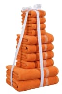OTTO home Handtuch Set Kapra 10-tlg. Braun 100% Baumwolle Frottier Bild 4