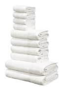 OTTO home Handtuch Set Kapra 10-tlg. Weiß 100% Baumwolle Frottier Bild 2