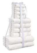 OTTO home Handtuch Set Kapra 10-tlg. Weiß 100% Baumwolle Frottier Bild 4