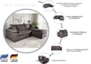 OTTO home Ecksofa Cosy L-Form Cord Cream Bild 3