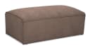 OTTO home Polsterhocker Mittell Chenille Braun Bild 1