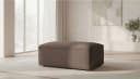 OTTO home Polsterhocker Mittell Chenille Braun Bild 2