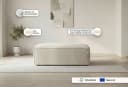 OTTO home Polsterhocker Mittell Chenille Braun Bild 3