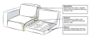 OTTO home Polsterhocker Mittell Chenille Braun Bild 4