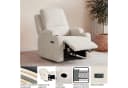 OTTO home Relaxsessel NAPORI Lederoptik Braun mit Relaxfunktion Bild 5