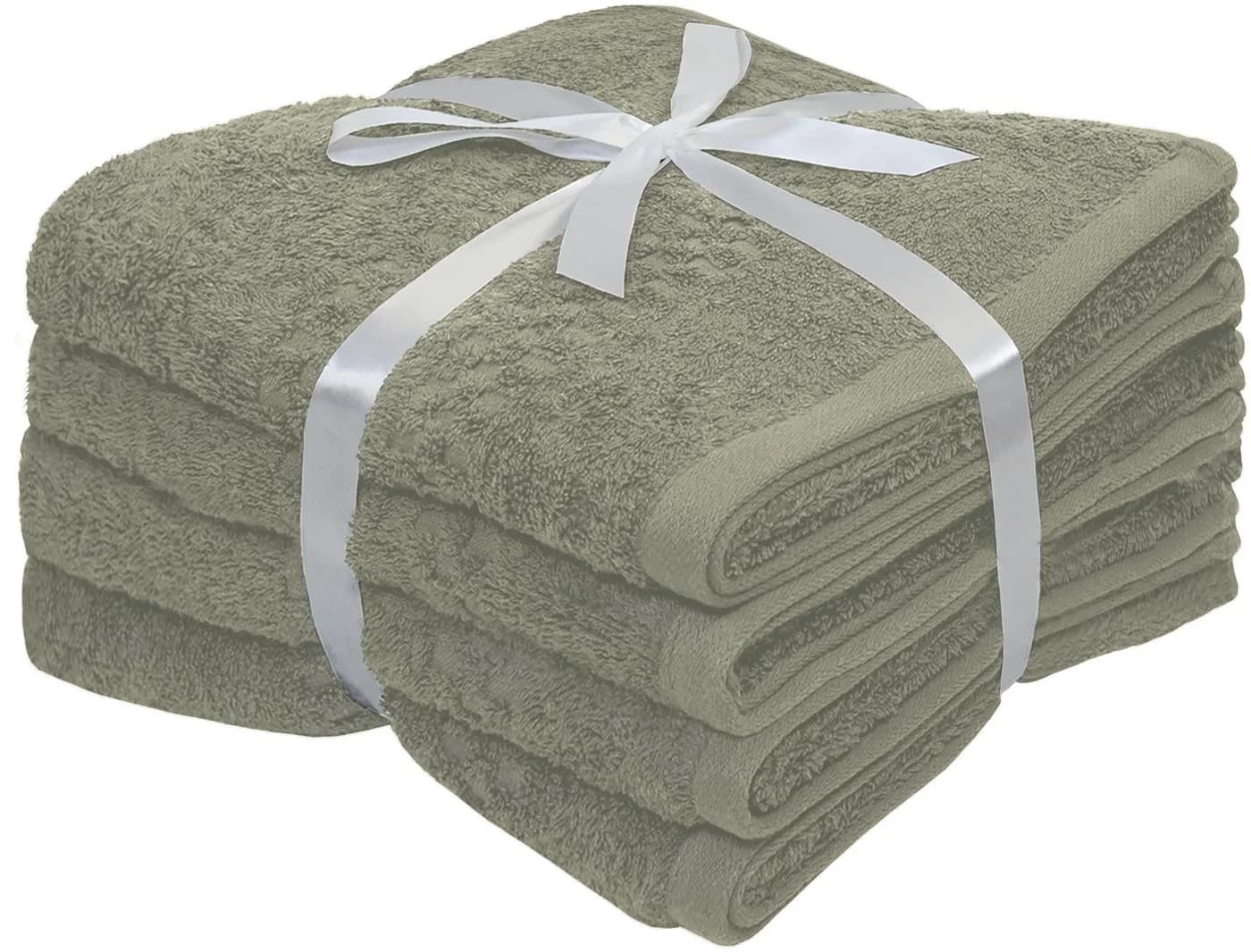 OTTO home Handtuch-Set Regona 4-tlg. 50x100cm Grün 500g/m² Frottier - Bild 3