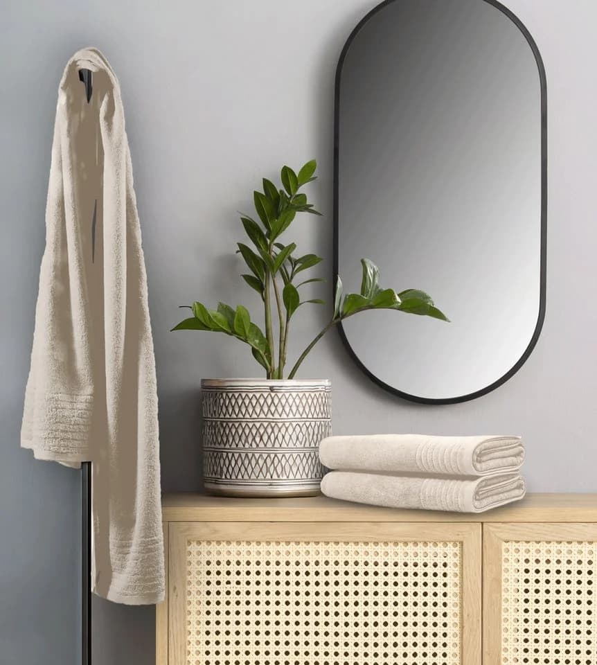 OTTO home Saunatuch Sanremo Premium Beige 600 g/m²