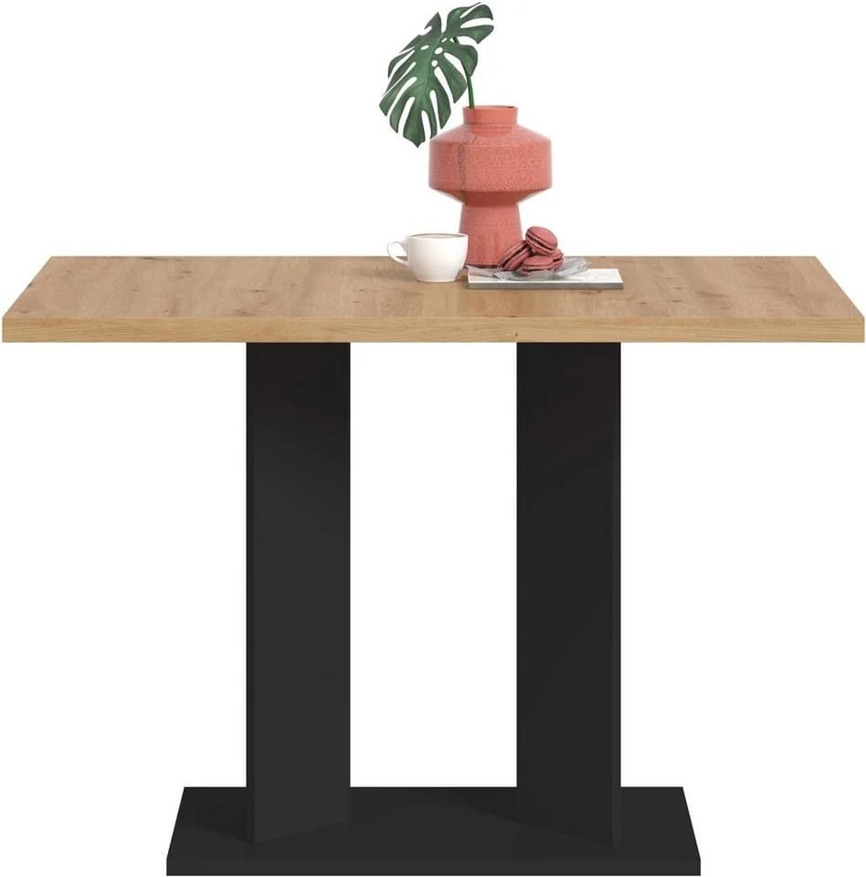 Home Affaire Esstisch Schwarz Eiche-Nachbildung 110x70 cm - Bild 5