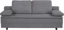 OTTO home Schlafsofa JANNIKO Cord Grau mit Bettkasten & Schlaffunktion Bild 3