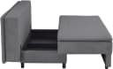 OTTO home Schlafsofa JANNIKO Cord Grau mit Bettkasten & Schlaffunktion Bild 5