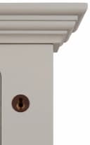 OTTO home Garderobenspiegel Rustic Landhausstil Kiefer massiv braun Bild 5