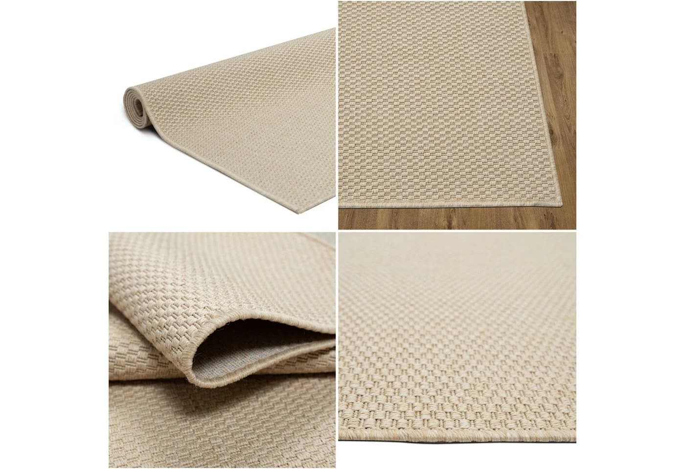 OTTO home Teppich Venedig Beige Sisal-Optik In- & Outdoor - Bild 5