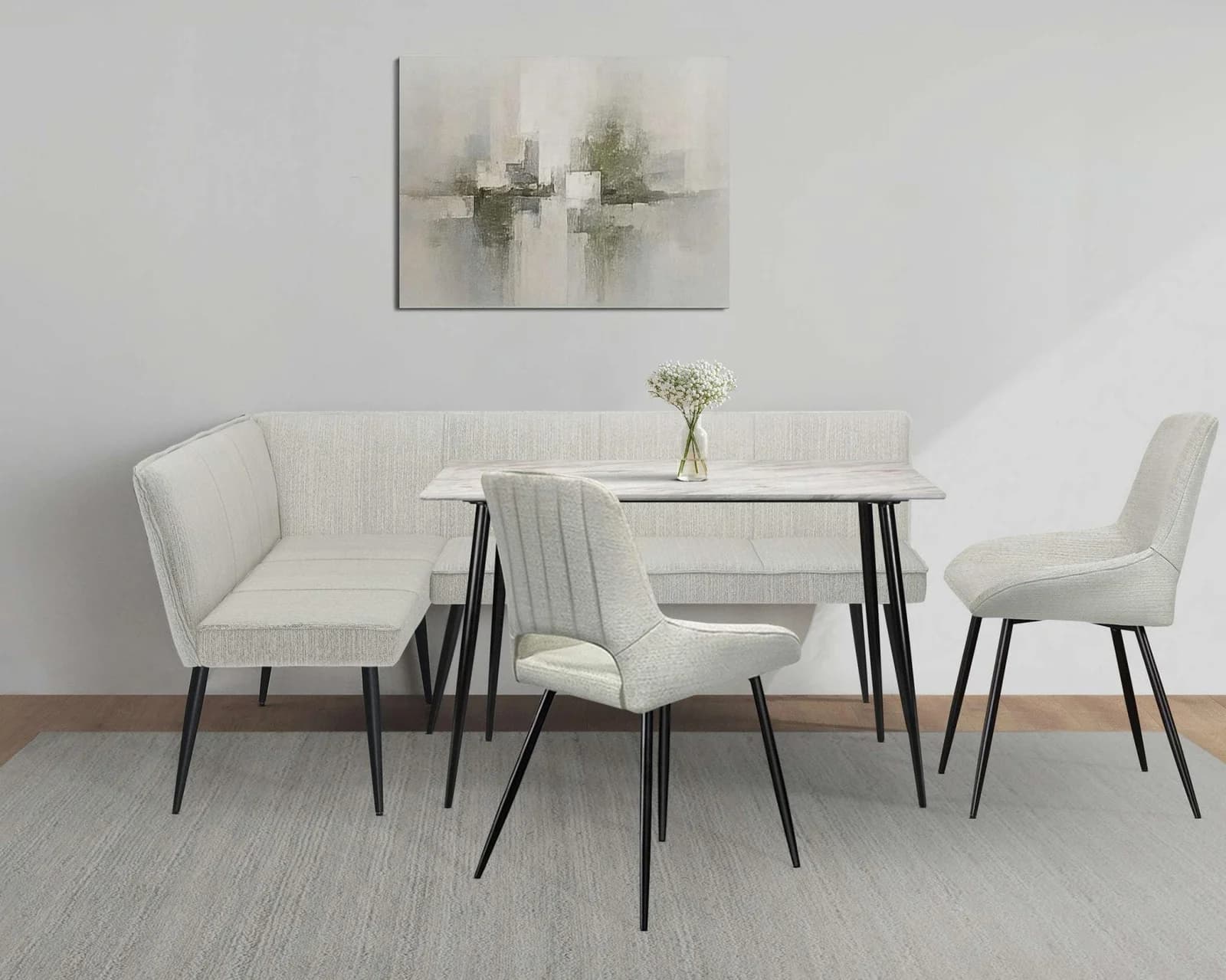 Eckbankgruppe OTTO HOME Danny/Ianna/Derrek Beige/Schwarz