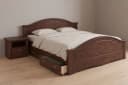OTTO home Schubkasten Konrad Massivholz Kiefer braun mit Rollen Bild 1