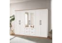 OTTO home Kleiderschrank Büsum 6 Türen Spiegel 3m Breite Bild 1